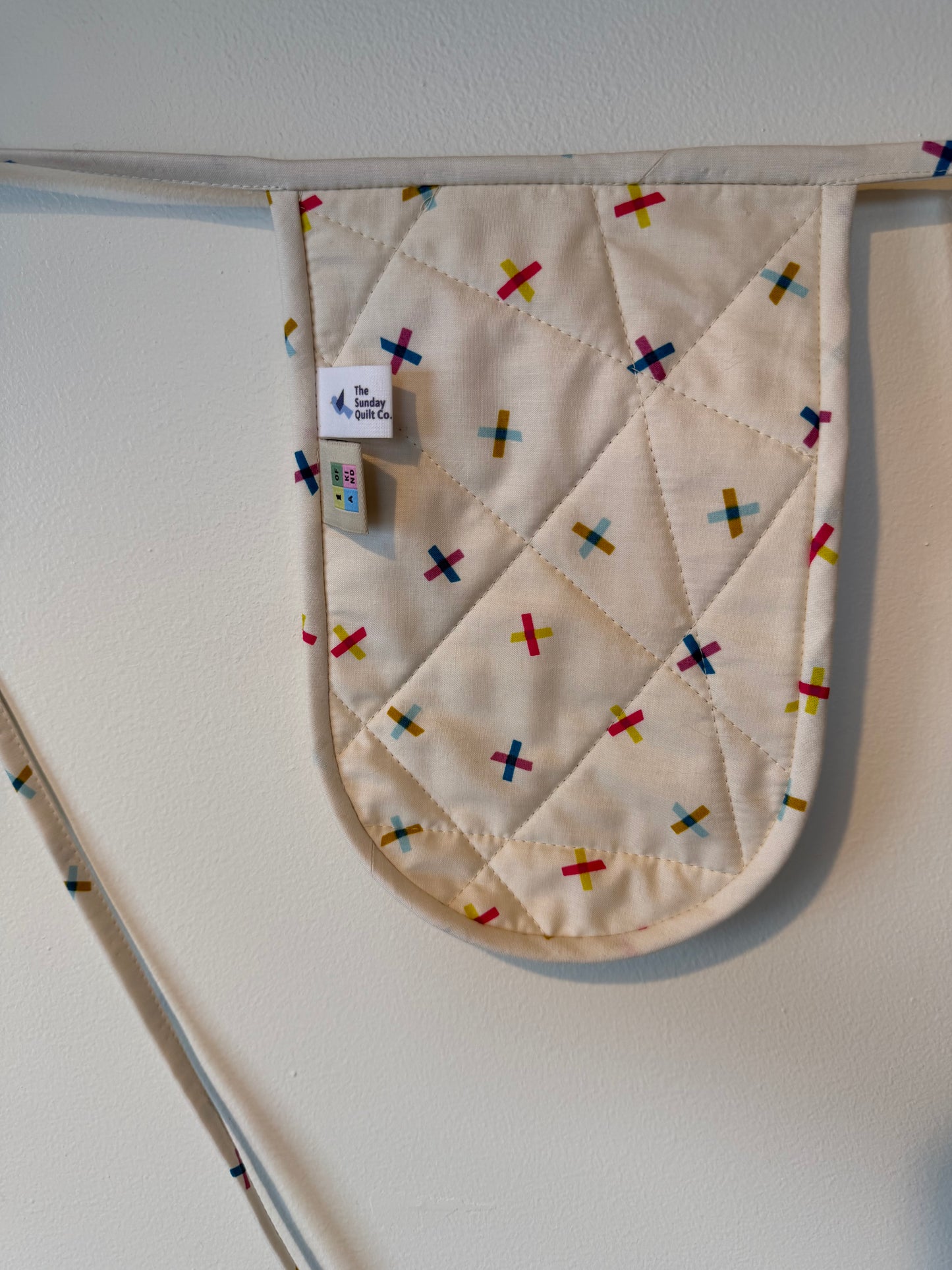 Quilted Spring Garland - Starry Edition