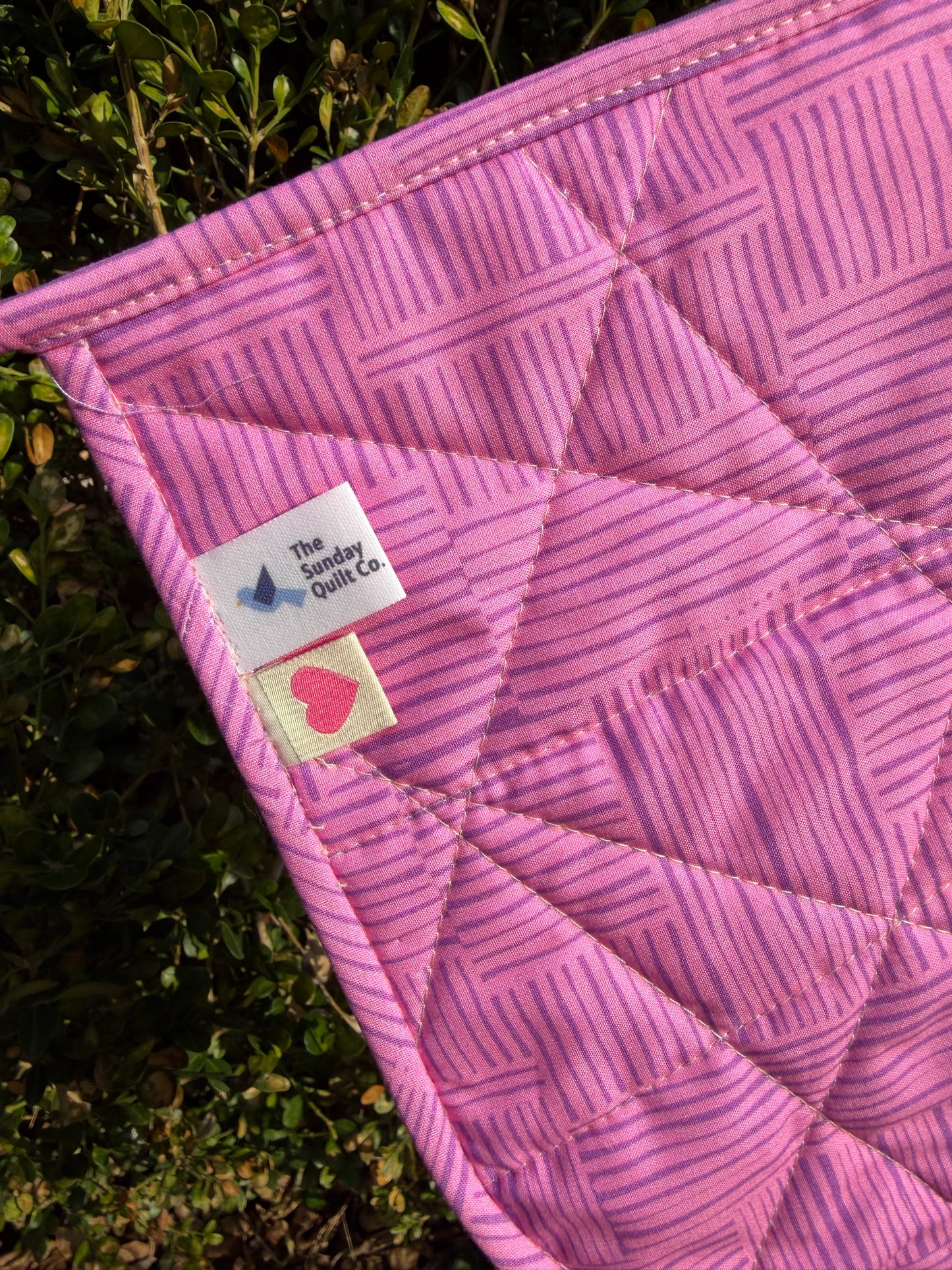 Quilted Spring Garland - Solids Edition